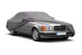 Ganzgarage Indoor Stretch Cover Carcover für Mercedes-Benz E-Klasse W124 Coupé Grau