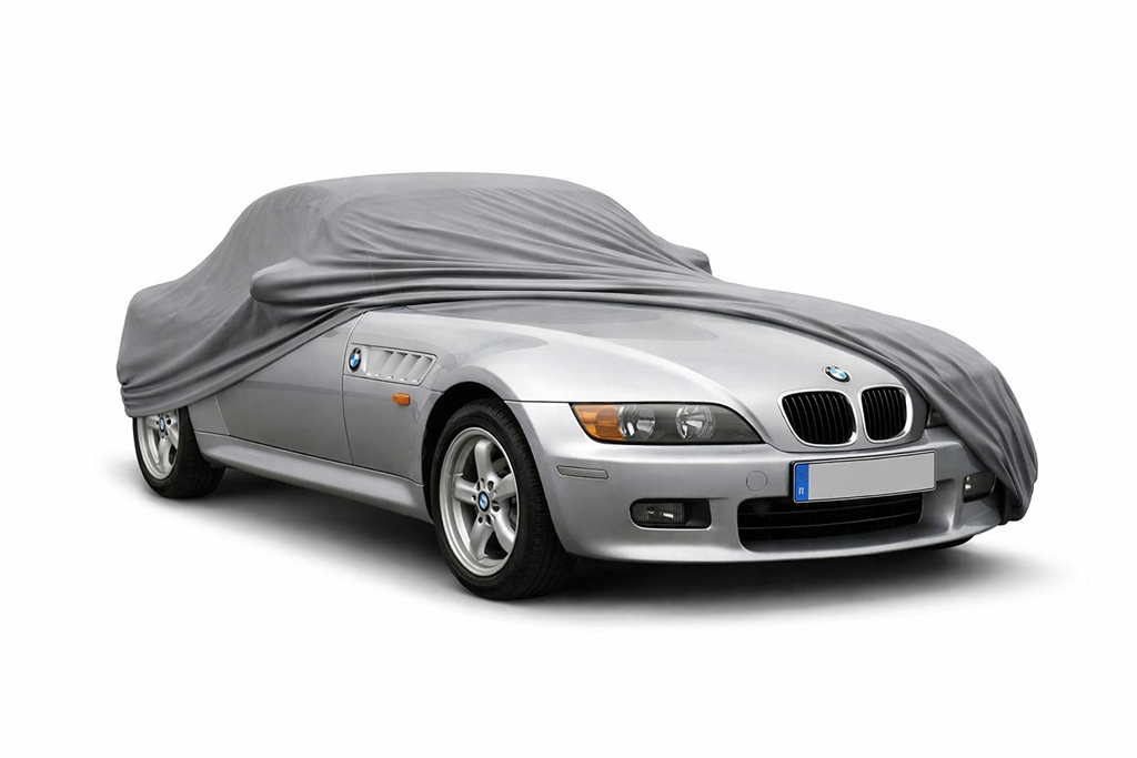 Ganzgarage Indoor Stretch Cover Carcover für BMW Z3 Roadster Grau