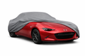 Ganzgarage Indoor Stretch Cover Carcover für Mazda MX-5 Grau
