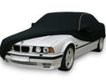 Ganzgarage Indoor Stretch Cover Carcover für BMW E34 Schwarz