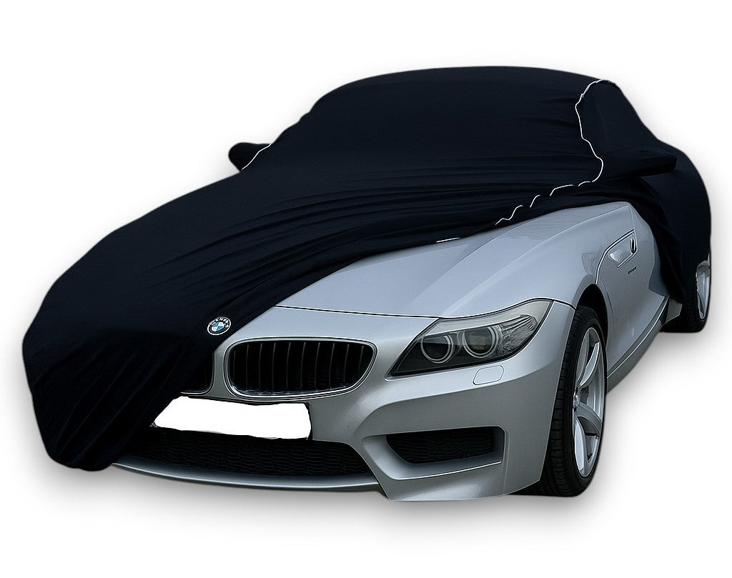 Ganzgarage Indoor Stretch Cover Carcover für BMW Z4 Schwarz