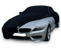 Ganzgarage Indoor Stretch Cover Carcover für BMW Z4 Schwarz
