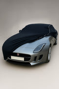 Ganzgarage Indoor Stretch Cover Carcover für Jaguar F Type Coupe Schwarz
