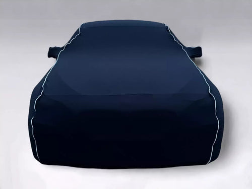 Ganzgarage Indoor Stretch Car Cover Schwarz für Mercedes W203 Limousine