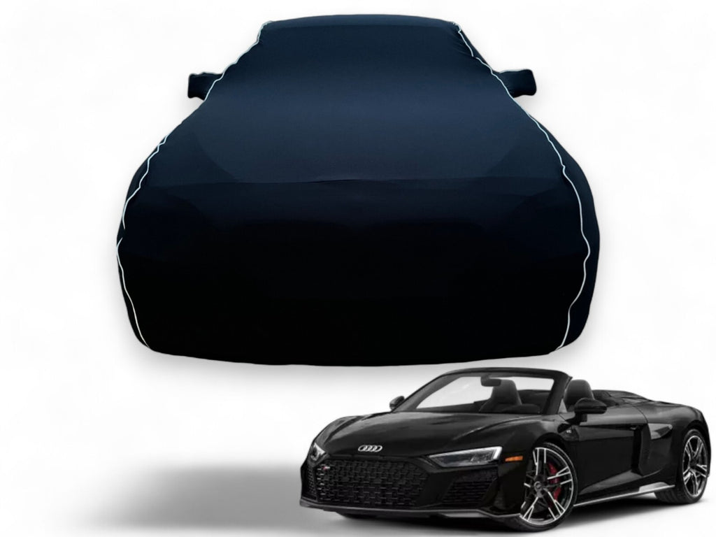 Ganzgarage Indoor Stretch Cover Carcover für Audi R8 Schwarz