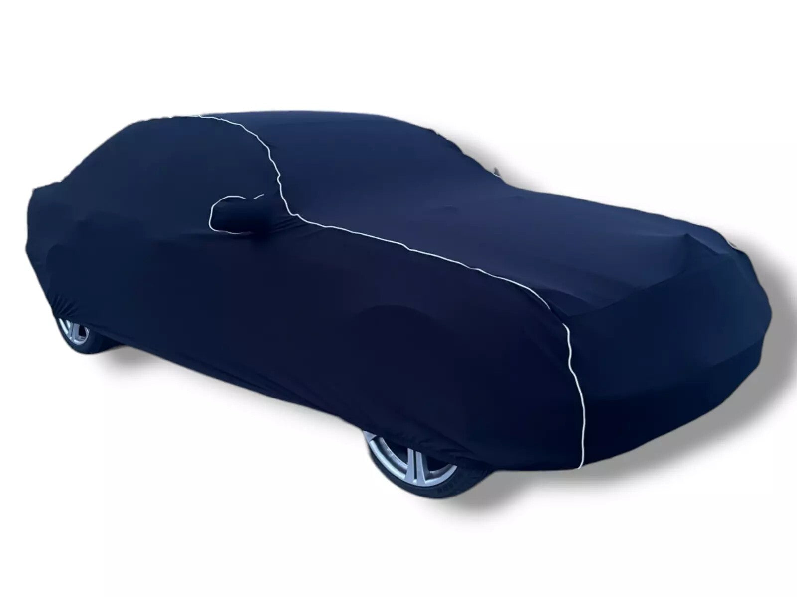 Ganzgarage Indoor Stretch Cover Carcover für Mercedes Benz W220 Schwarz
