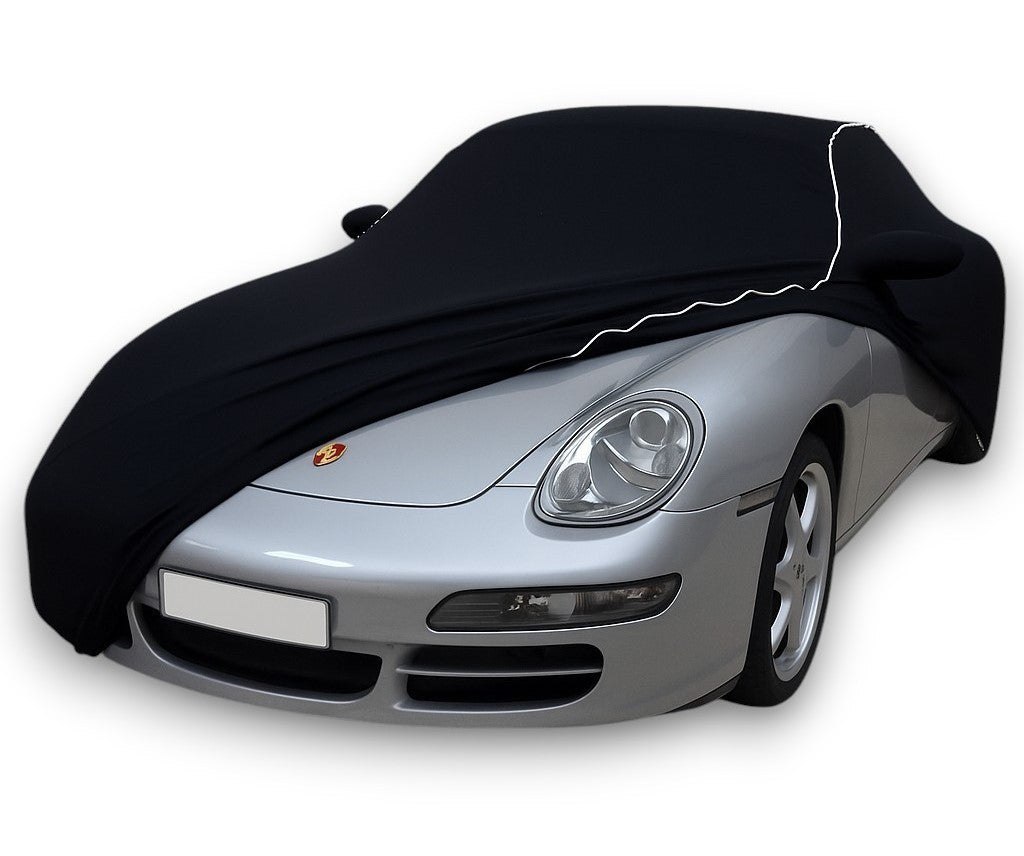 Ganzgarage Indoor Stretch Cover Carcover für Porsche 911 996 997 Schwarz.