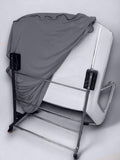Hardtopcover Staubschutzhülle Cover Hardtophülle für Mercedes 190SL W121 SL grau