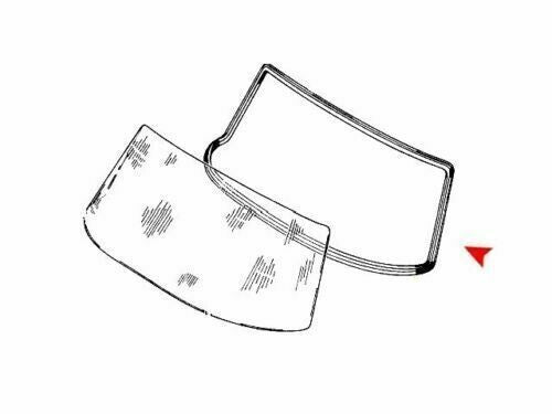 Dichtung Frontscheibe Fenster Wetterdichtung Gummi Porsche 993 944 ab '86- 968