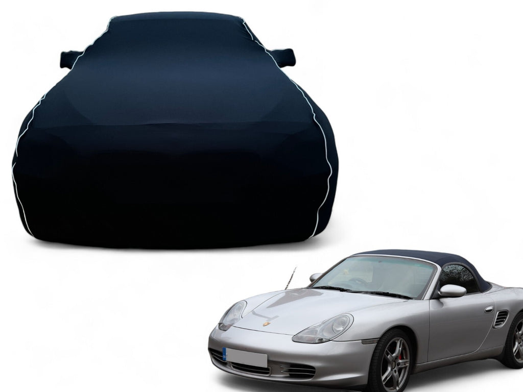 Ganzgarage Indoor Stretch Cover Carcover für Porsche boxster 986 Schwarz