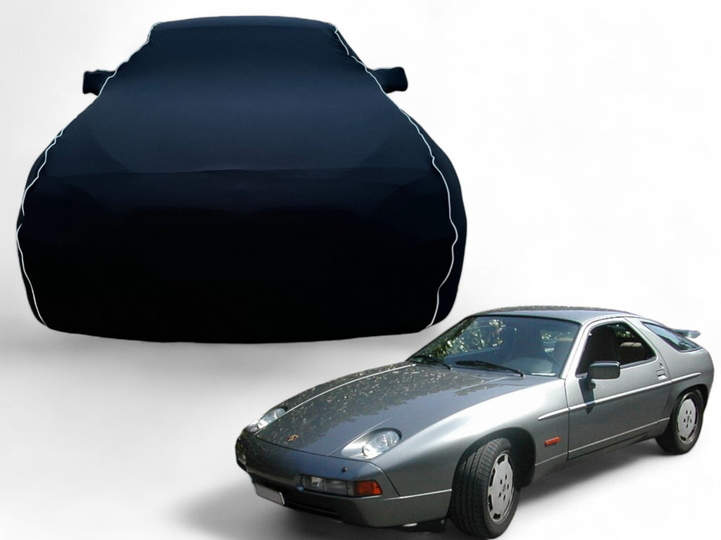 Ganzgarage Indoor Stretch Cover Carcover für Porsche 928 S4 GT GTS Schwarz