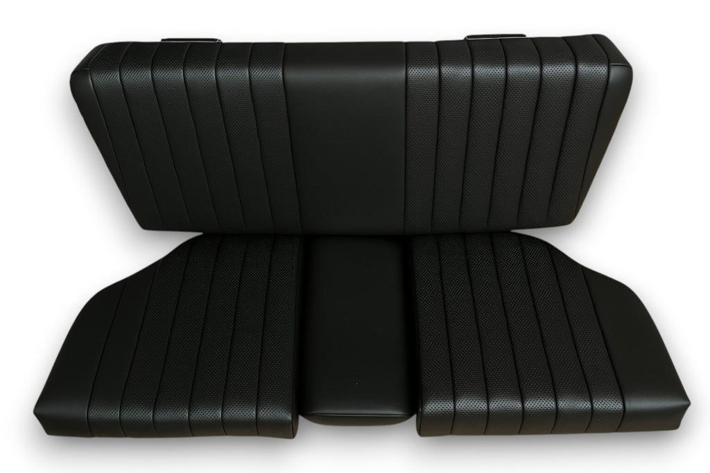 Rückbank Notsitze Kindersitze für Mercedes Benz SL 107 SL R107 W107 Schwarz