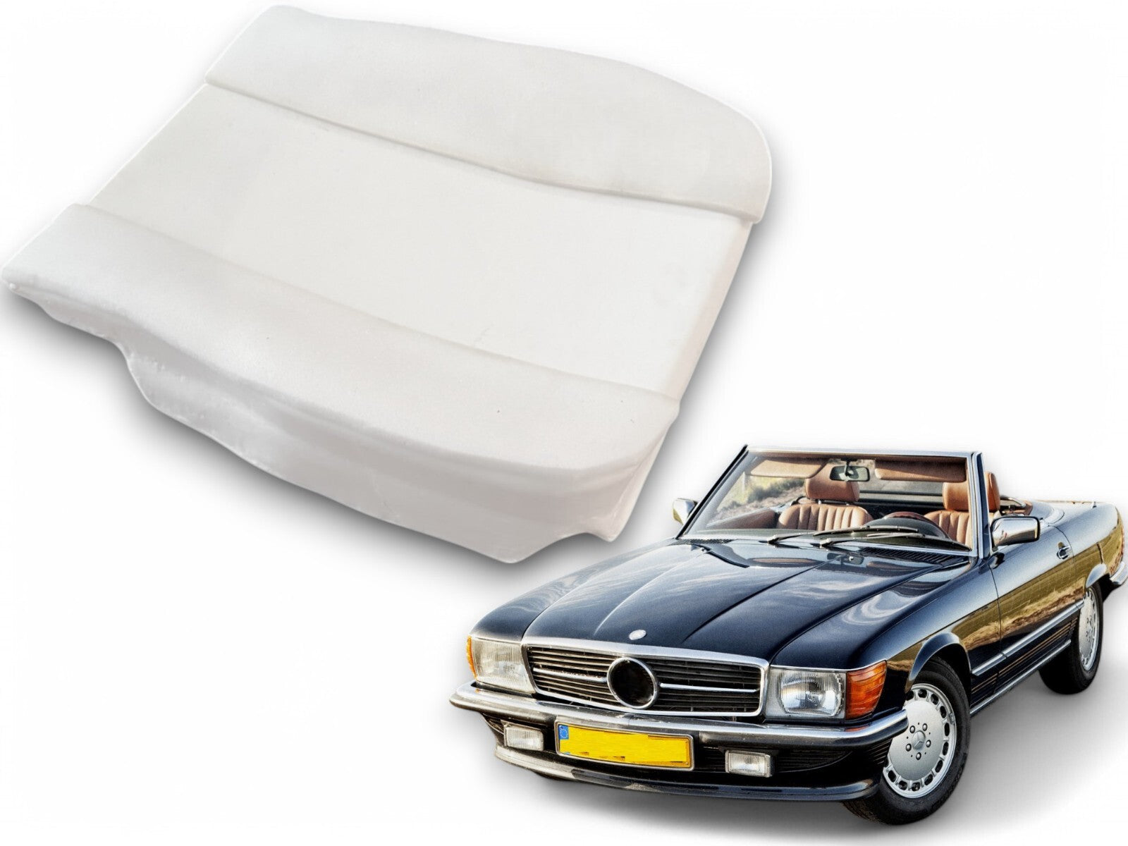 Sitzauflage Sitzpolster Schaumpolster für Mercedes SL R107 W107 SLC.