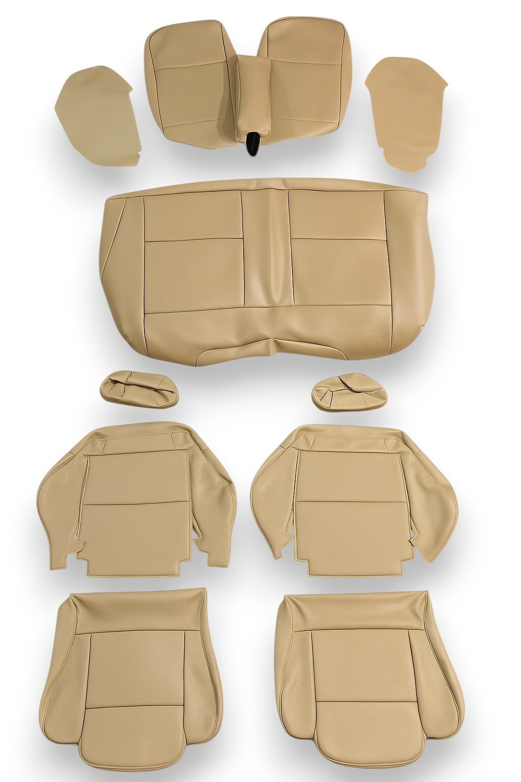 Sitzbezüge Bezüge  für Audi 80 Cabrio beige