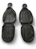 Sitzbezüge Bezüge für Mercedes Benz SLK R171 2004–2011 Schwarz.