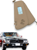 Sonnenblenden Sunvisor Paar mit Stangen + Clips für Mercedes SL R107 Beige