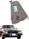 Sonnenblenden Sunvisor Paar mit Stangen + Clips für Mercedes SL R107 Grau