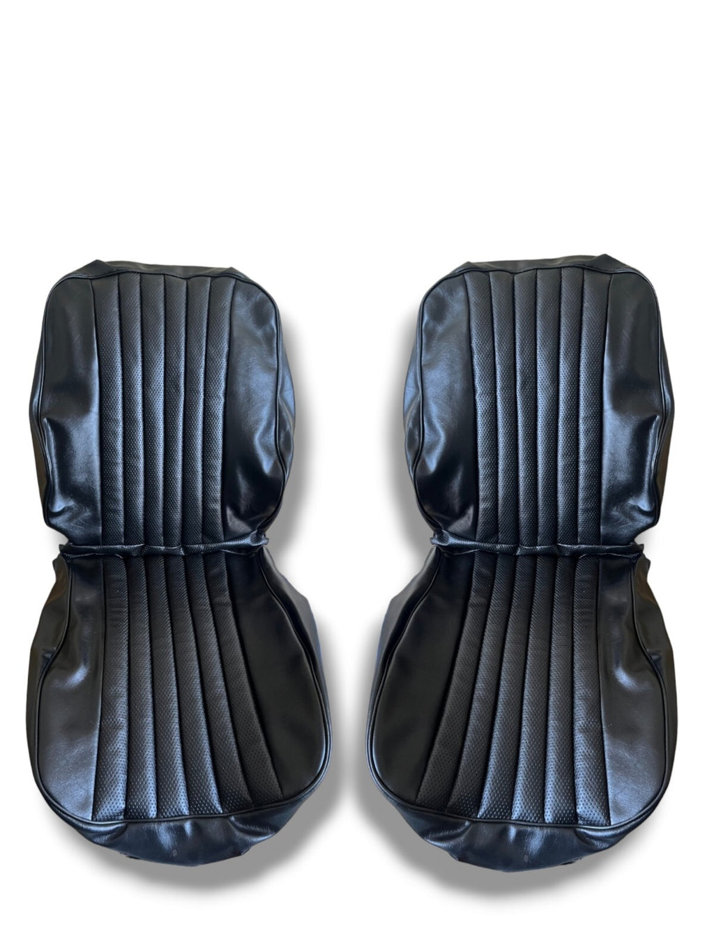 Sitzbezüge Bezüge für die Vordersitze für Mercedes-Benz SL R107 Schwarz bis 1984