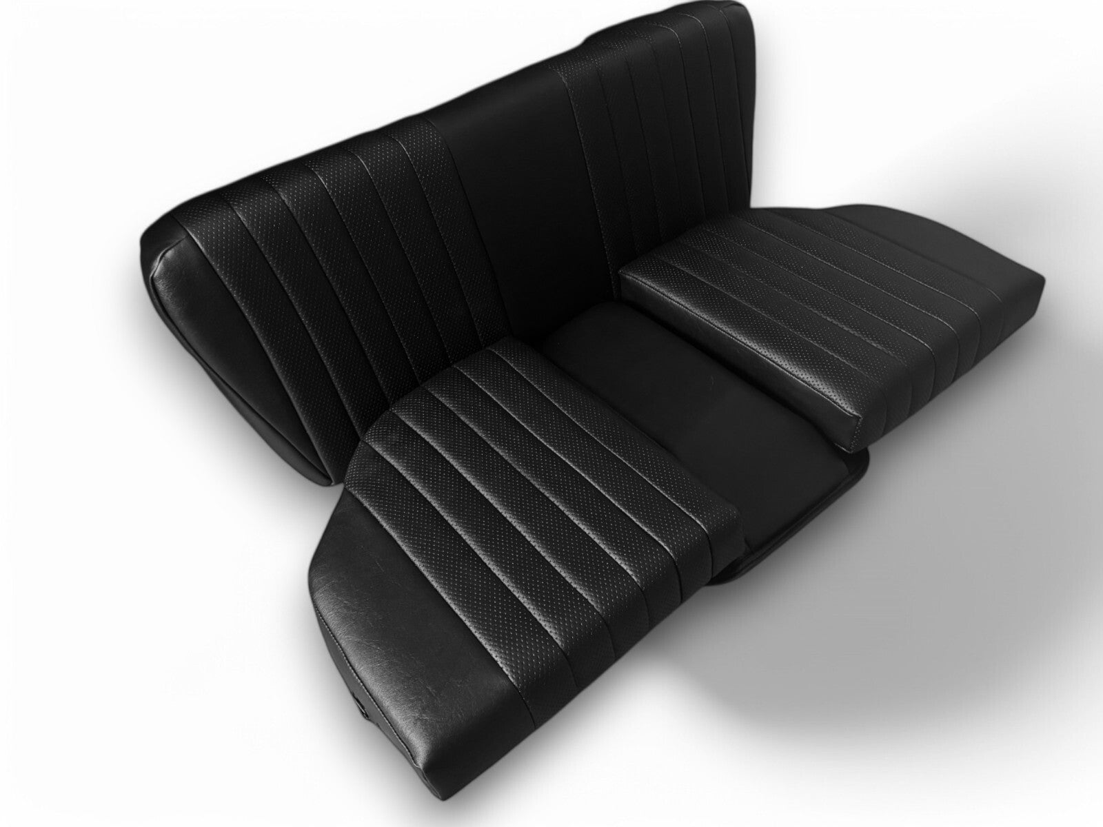 Rückbank Notsitze Kindersitze für Mercedes Benz SL 107 SL R107 W107 Schwarz