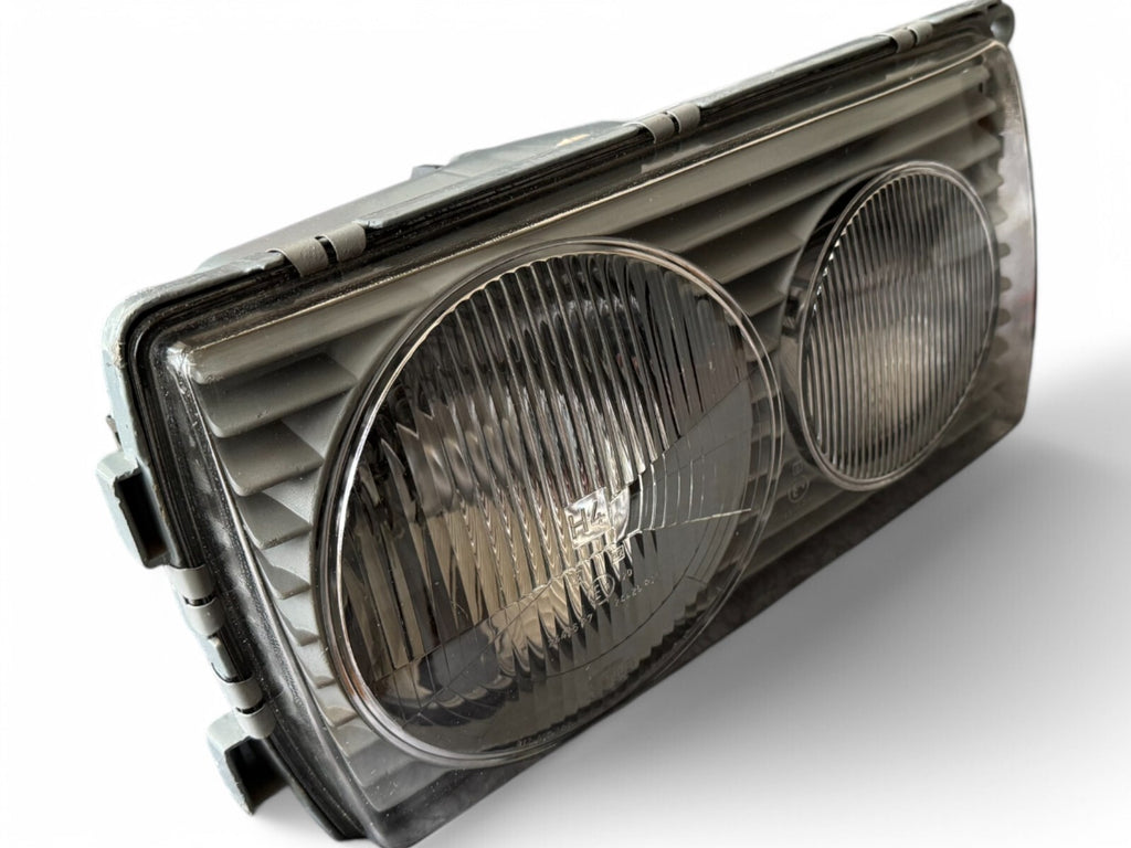 Komplett Scheinwerfer für Mercedes W123 Ochsenauge original E1 Rechts wie neu