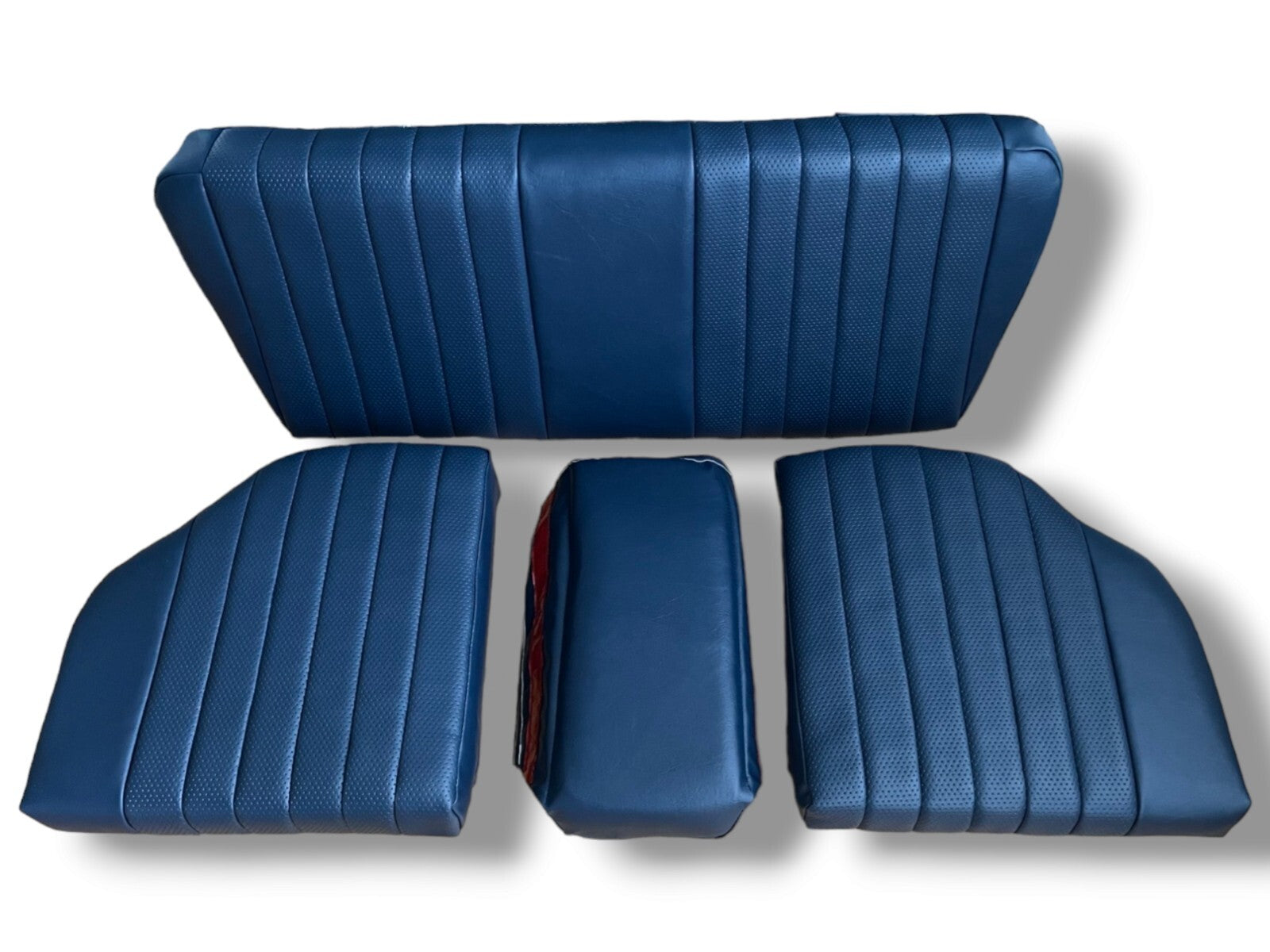 Rückbank Notsitze Kindersitze für Mercedes Benz SL 107 SL R107 W107 Blau
