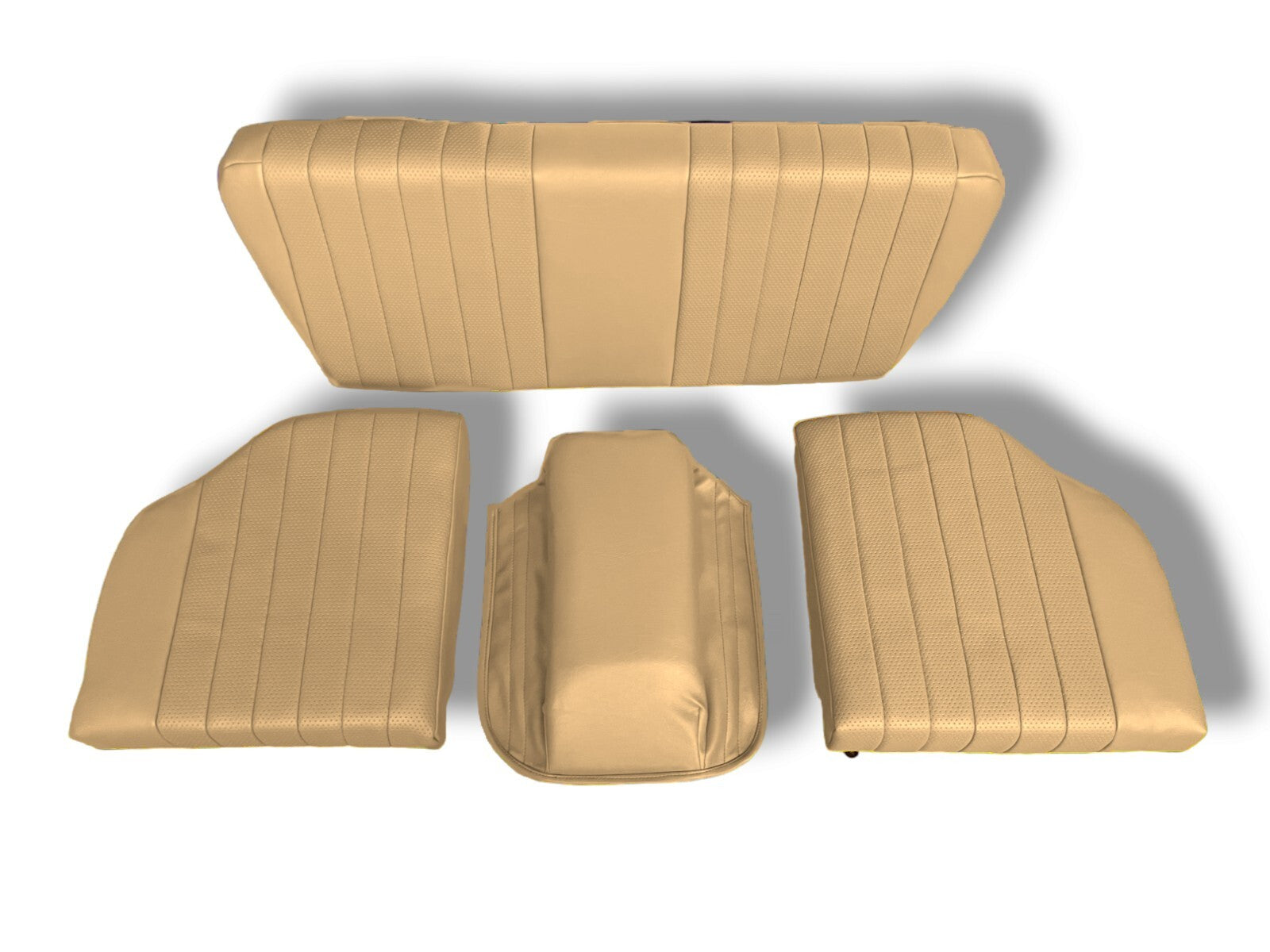 Rückbank Notsitze Kindersitze für Mercedes Benz SL 107 SL R107 W107 Beige