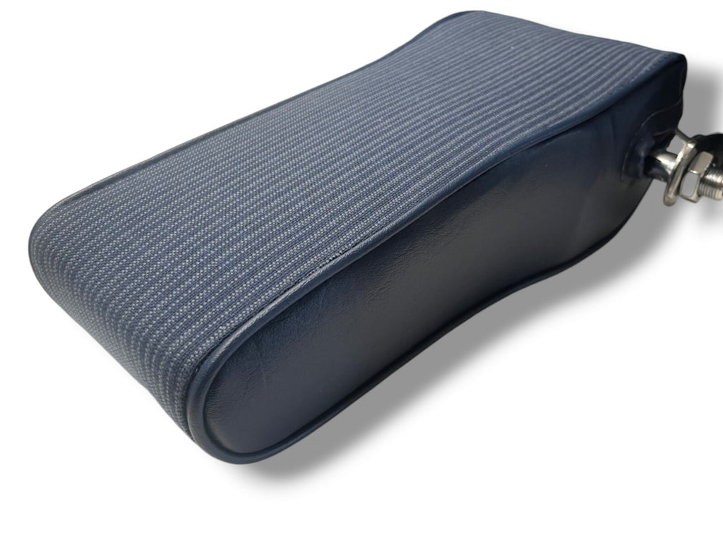 Mittelarmlehne Armlehne für Mercedes W123 Stoff blau Polstercode 052.