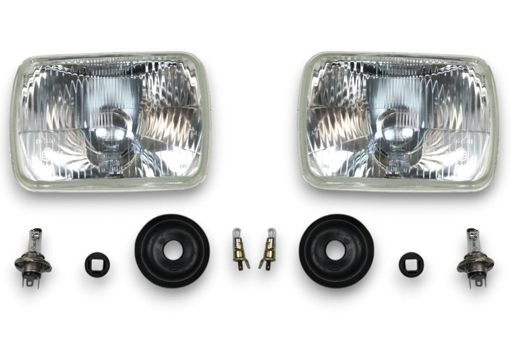 Umrüst Scheinwerfer komplette Set für GMC Safari Bj 85-05 US auf EU