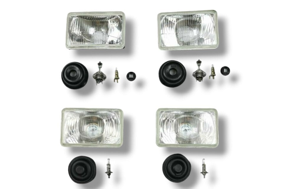 Umrüst Scheinwerfer komplettes Set für GMC Sierra / Silverado US auf EU
