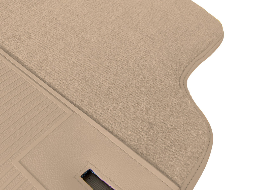 Teppichsatz Teppich für Mercedes SL107 R107/W107 Gummi Absatzschoner Beige