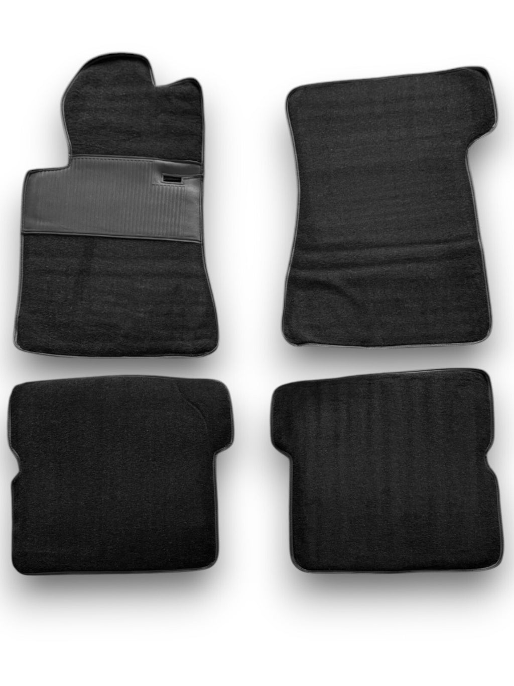 Fußmatten Teppich passend für Mercedes Benz SL107 R107/W107 4 teilig Schwarz