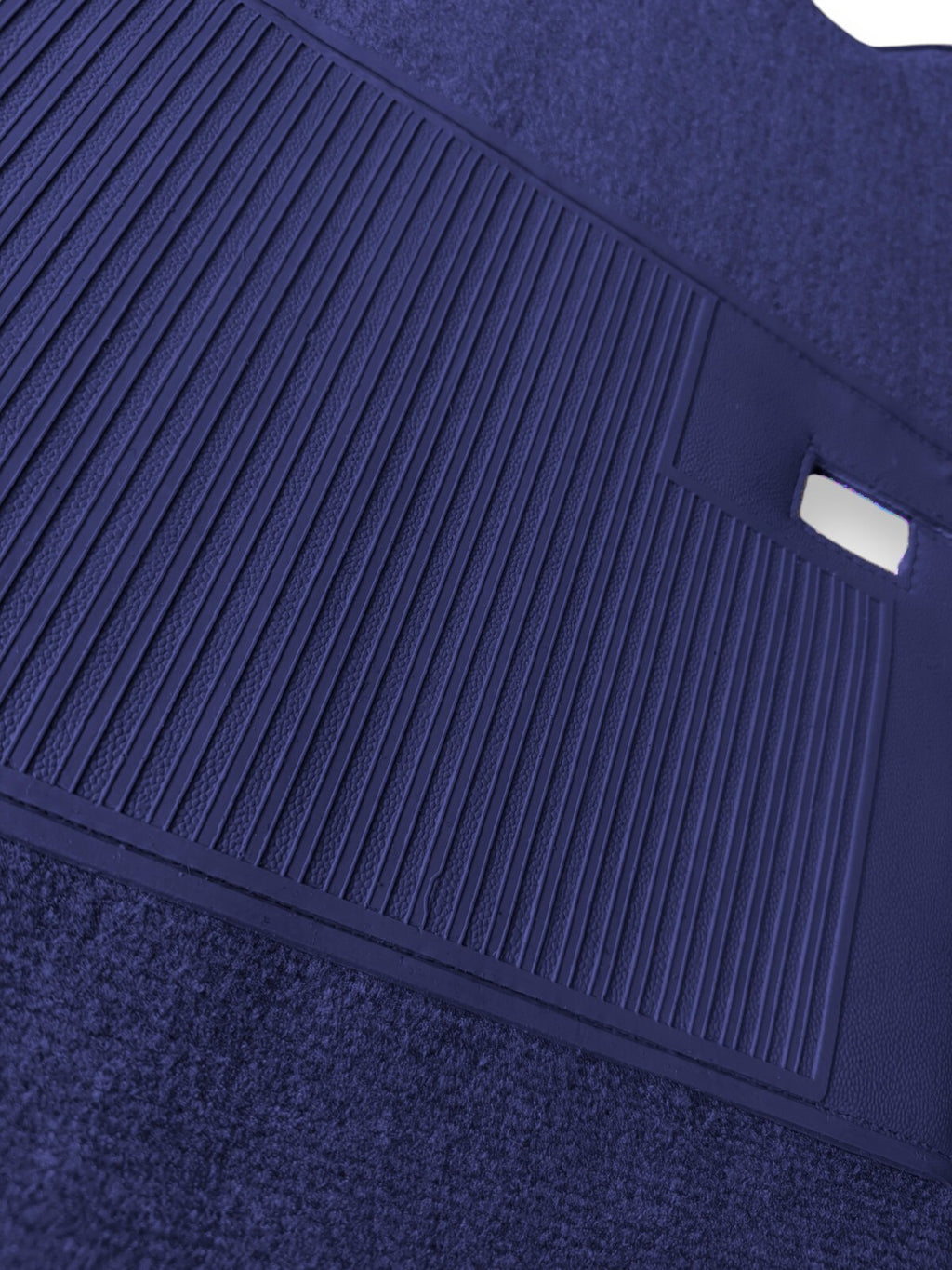 Teppichsatz Teppich für Mercedes W108 SE 1965-1969 Gummi Absatzschoner Blau.