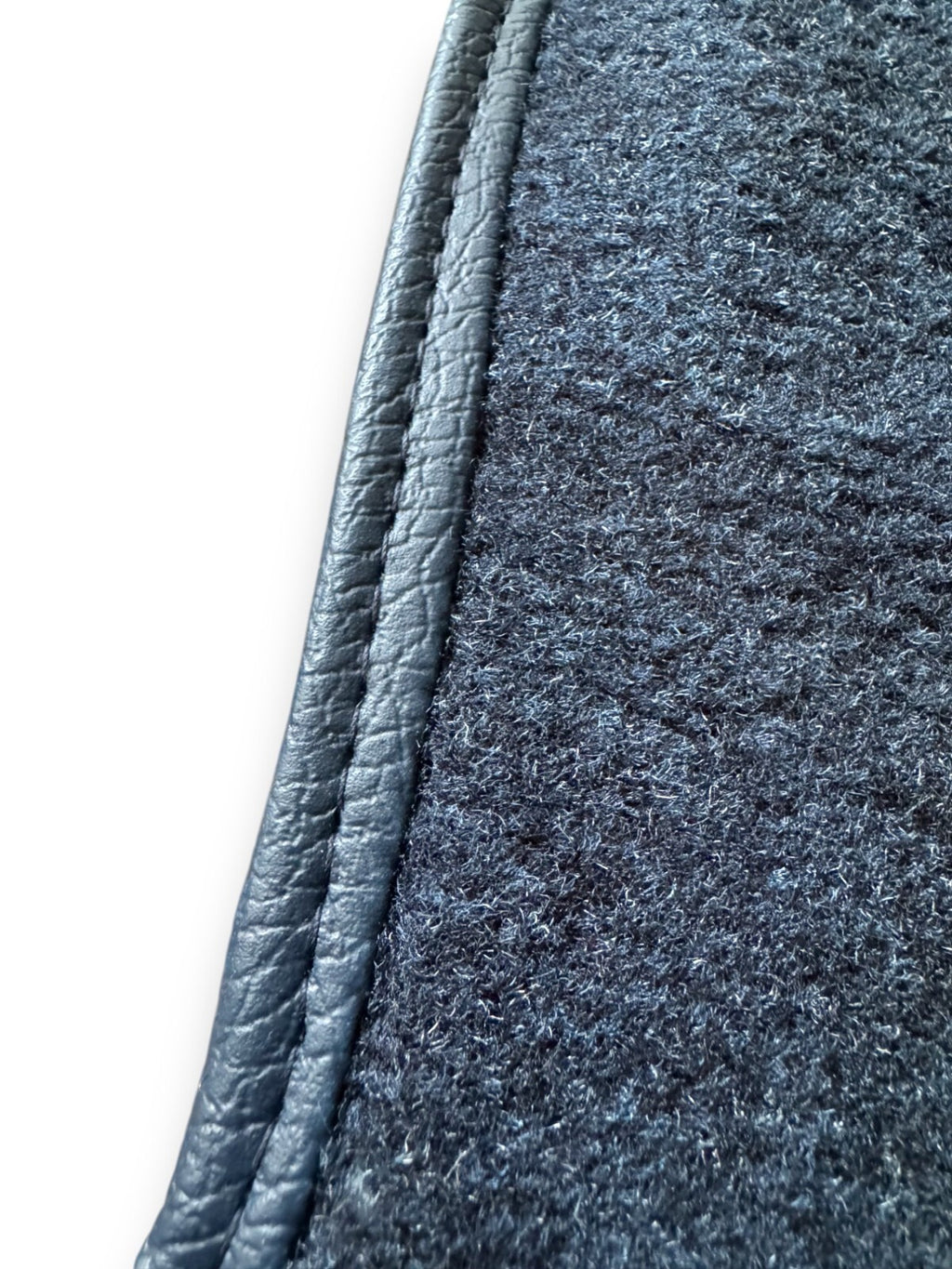 Teppichsatz Teppich für Mercedes C107 Gummi Absatzschoner Blau