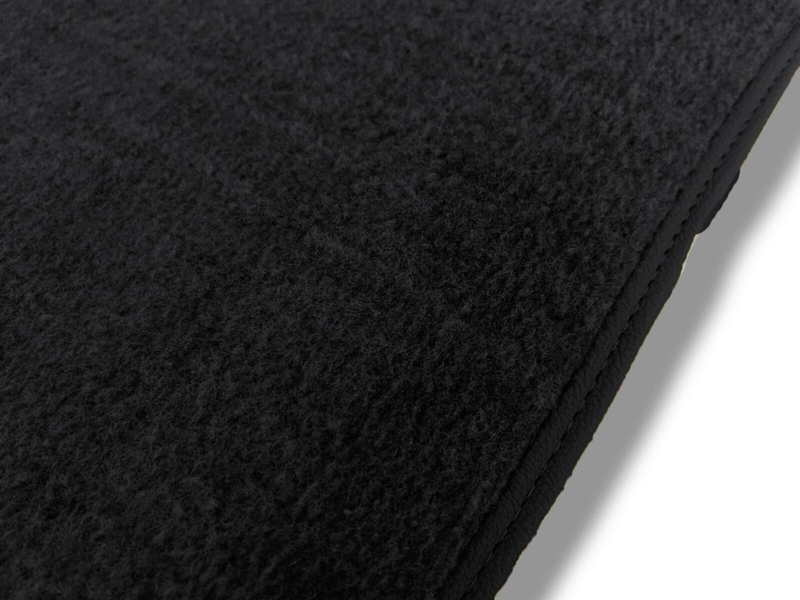 Teppichsatz Teppich für Mercedes W114 W115 Coupe Gummi Absatzschoner Schwarz