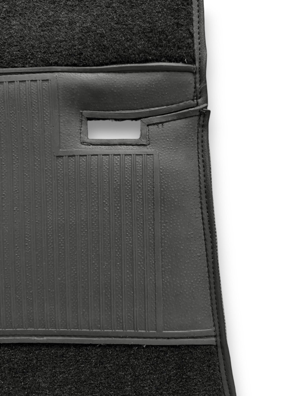 Fußmatten Teppich passend für Mercedes Benz SL107 R107/W107 4 teilig Schwarz