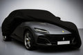 Ganzgarage Indoor Stretch Cover Carcover für Ferrari Purosangue Schwarz