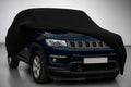 Ganzgarage Indoor Stretch Cover Carcover für Jeep Compass Schwarz
