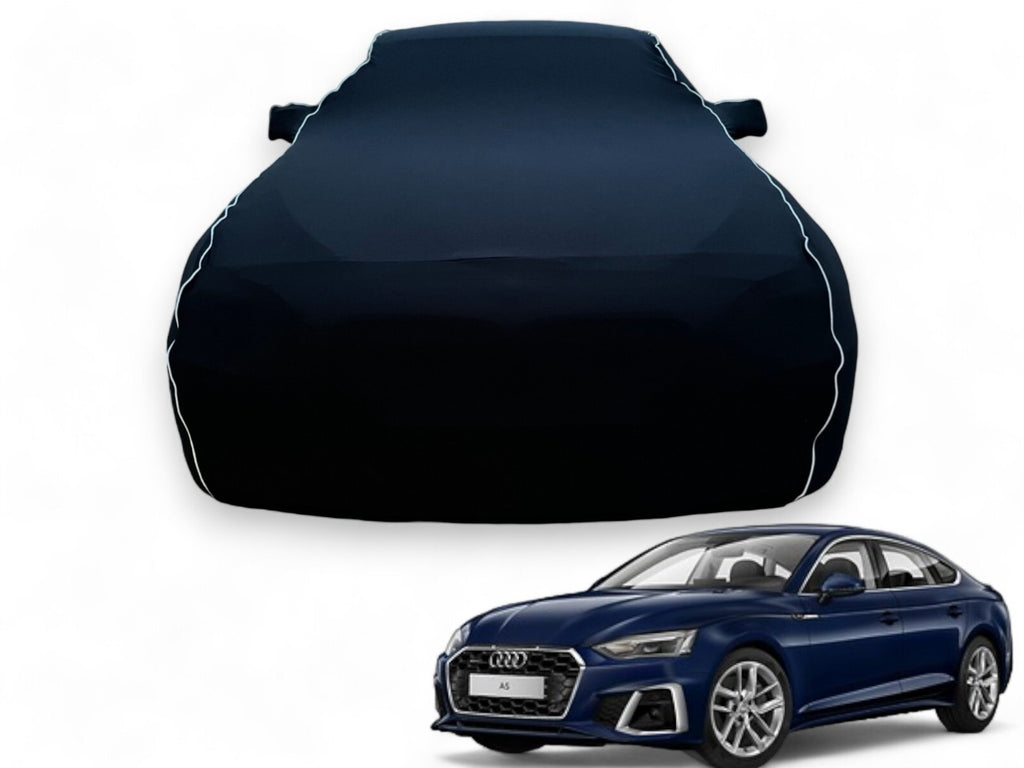 Ganzgarage Indoor Stretch Cover Carcover für Audi A5 Sportback Schwarz
