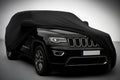Ganzgarage Indoor Stretch Cover Carcover für Jeep Grand Cherokee Schwarz