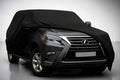 Ganzgarage Indoor Stretch Cover Carcover für Lexus GX Schwarz