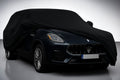 Ganzgarage Indoor Stretch Cover Carcover für Maserati Levante Schwarz