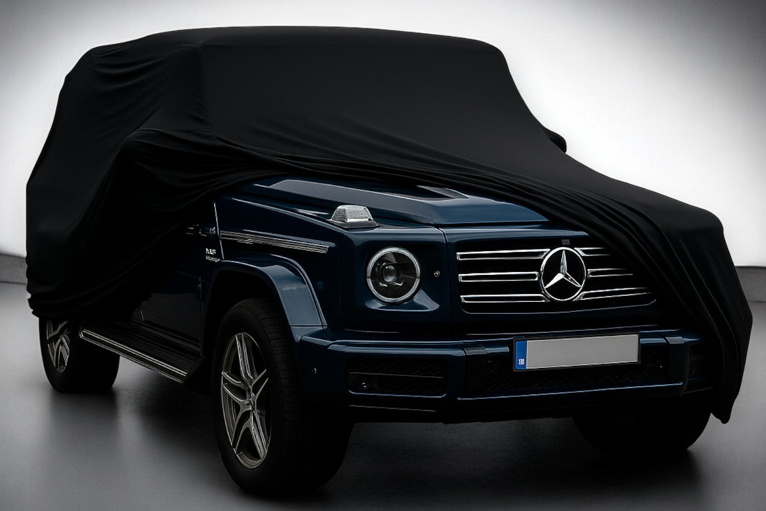 Ganzgarage Indoor Stretch Cover Carcover für Mercedes-Benz G-Klasse Schwarz