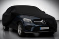 Ganzgarage Indoor Stretch Cover Carcover für Mercedes-AMG GLE 63 S Schwarz
