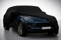 Ganzgarage Indoor Stretch Cover Carcover für Porsche Macan GTS Schwarz