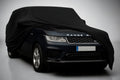 Ganzgarage Indoor Stretch Cover Carcover für Range Rover Sport Schwarz