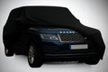 Ganzgarage Indoor Stretch Cover Carcover für Range Rover Vogue Schwarz