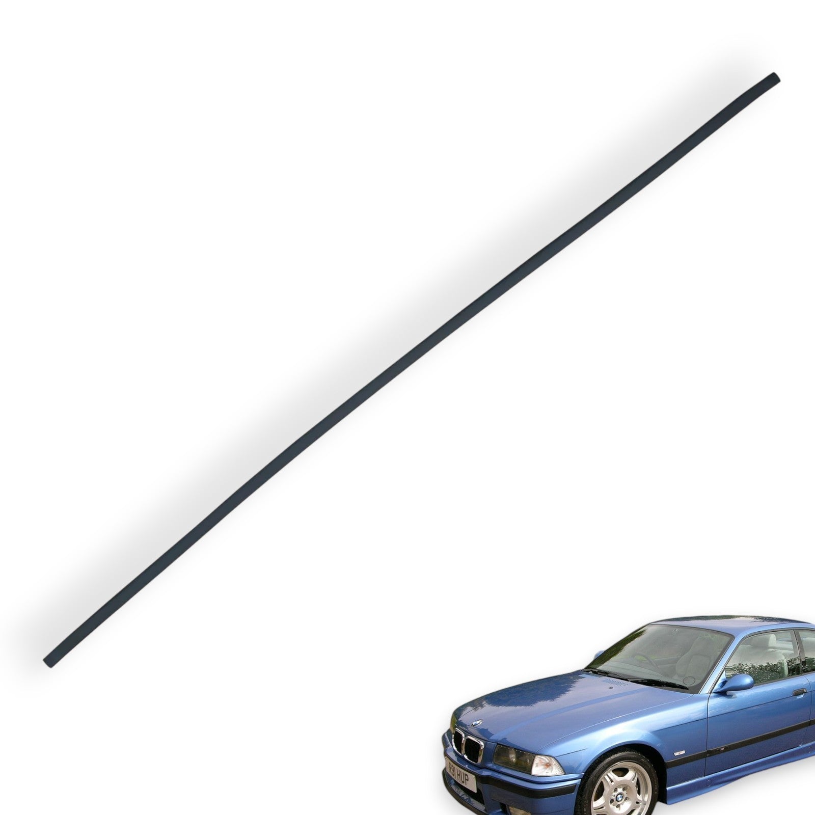 Leiste oben für Frontscheibe für BMW 3er E36 Gummi Dichtung Windschutzscheibe