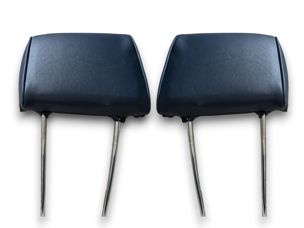 Kopfstützen normal vorne Kunstleder Blau für Mercedes W107 W114 W115 W116 W113