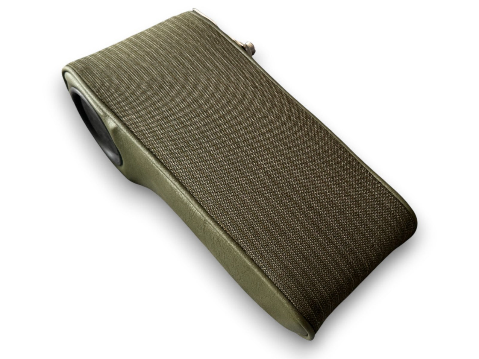 Mittelarmlehne Armlehne für Mercedes W123 Stoff grün Polstercode 056.