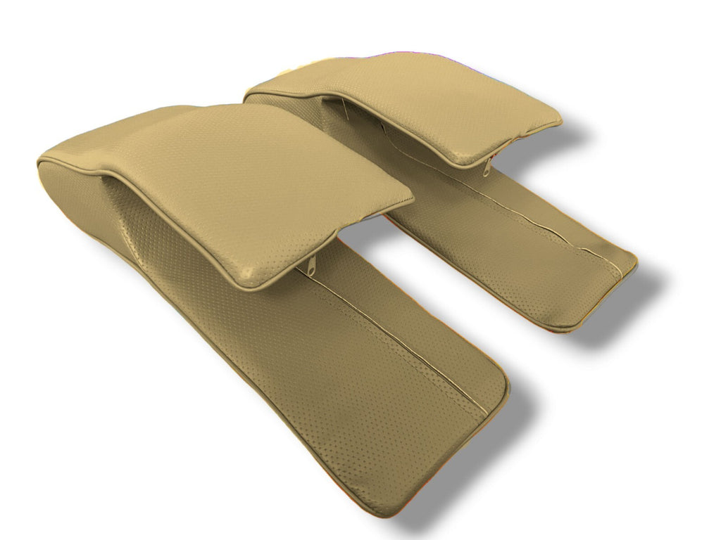 Nackenkissen Kopfstütze Nachrüstkopfstützen links & rechts für Oldtimer beige